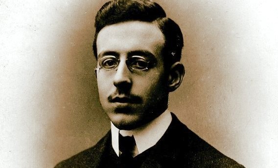 O xove Otero Pedrayo en 1905, ano no que se traslada a estudar a Madrid.